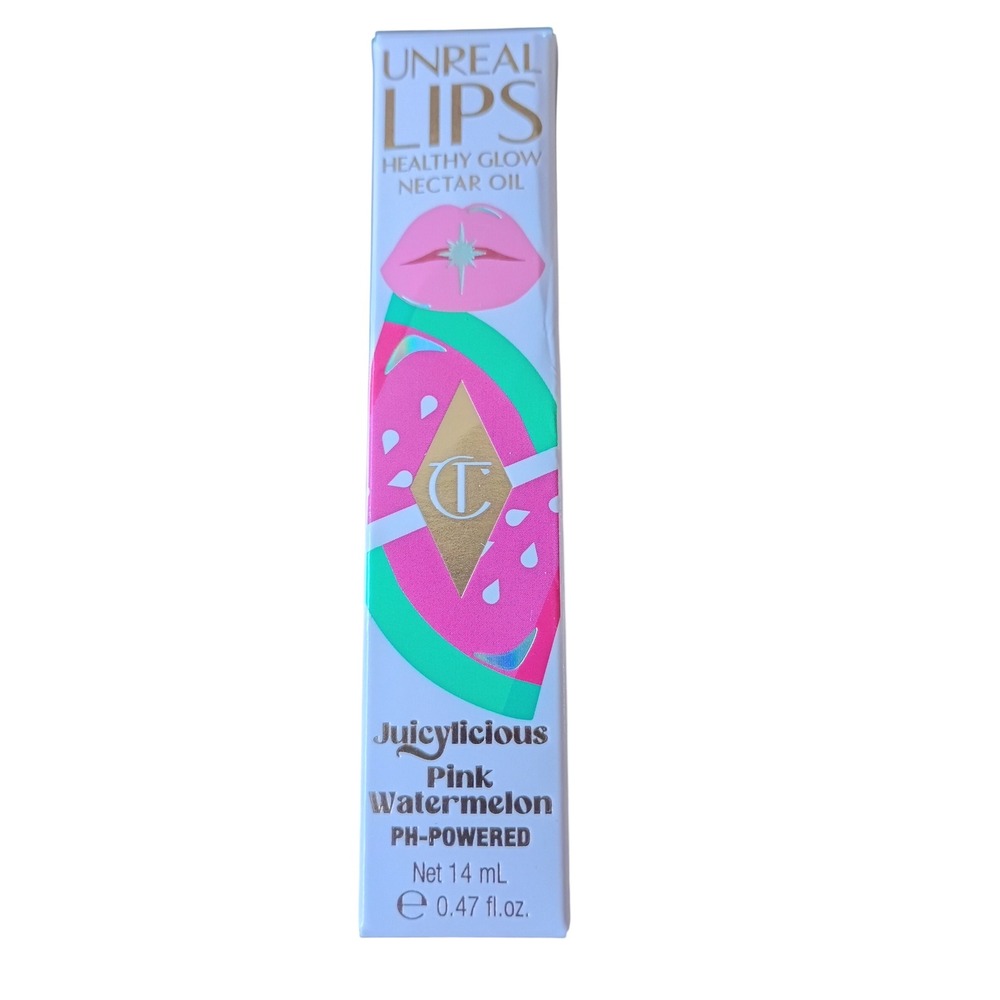 Charlotte Tilbury Unreal Lips Healthy Glow Nectar Oil Pink Watermelon